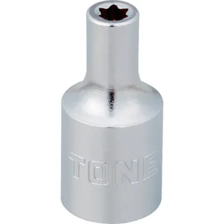 【CAINZ-DASH】TONE E型トルクスソケット 呼びNO.E6 差込角6.35mm 2TX-E06【別送品】