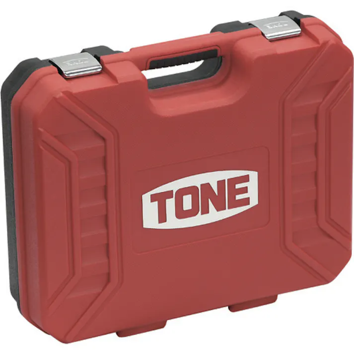 【CAINZ-DASH】TONE 整備用工具セット コンビネーションツールセット レッド/ブラック 63点セット K600【別送品】