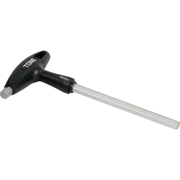 【CAINZ-DASH】TONE 六角棒レンチ(T形) グリップヘキサゴンレンチ 対辺寸法8mm 全長191mm TGHW-08【別送品】