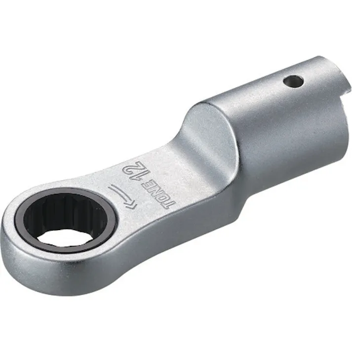 【CAINZ-DASH】TONE トルクレンチ用交換ヘッド 差替式トルクレンチ用ラチェットめがねヘッド 全長67.3mm 12DRM-12【別送品】