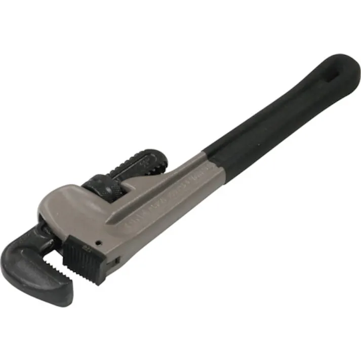 【CAINZ-DASH】TONE パイプレンチ(アルミ製) 全長327mm 口開き70mm ALPW-350【別送品】