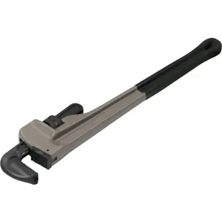 【CAINZ-DASH】TONE パイプレンチ(アルミ製) 全長558mm 口開き100mm ALPW-600【別送品】