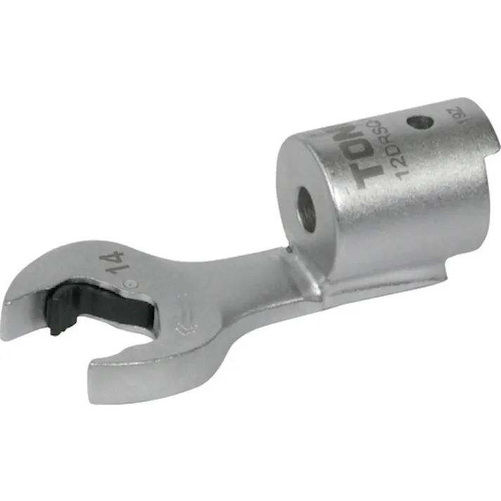 【CAINZ-DASH】TONE 差替式トルクレンチ用クイックスパナヘッド 全長73.3mm 厚さ6.3mm 15DRSQ-14【別送品】