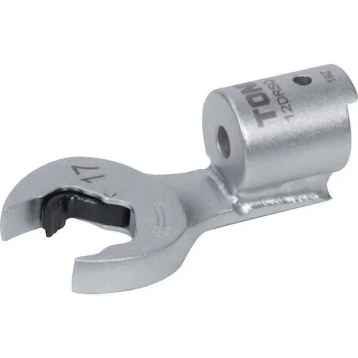 【CAINZ-DASH】TONE 差替式トルクレンチ用交換クイックスパナヘッド 全長174mm 二面幅19mm 19DRSQ-19【別送品】