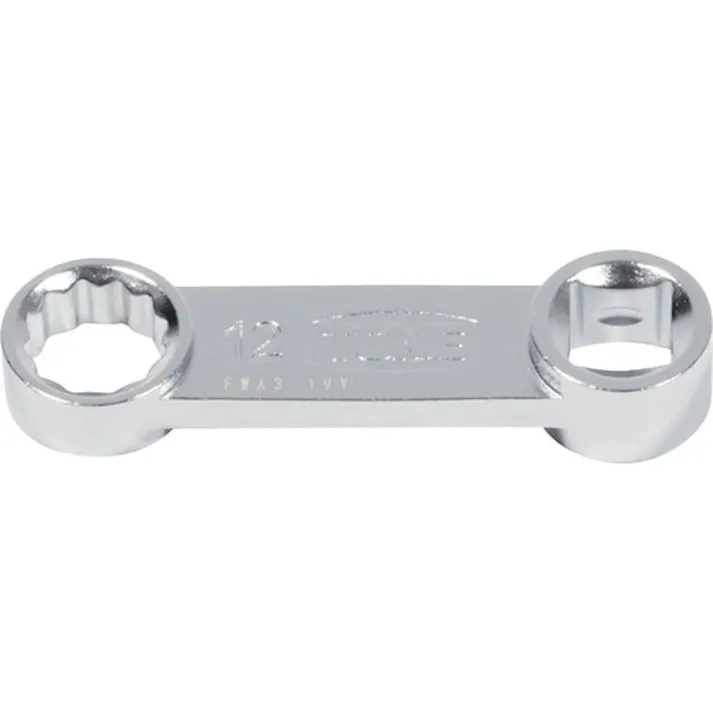 【CAINZ-DASH】TONE ソケットアダプター オフセットめがねアダプター 差込角9.5mm 全長69mm 対辺寸法12mm FWA3-12【別送品】