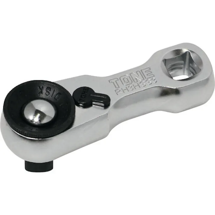 【CAINZ-DASH】TONE スタビーラチェットハンドル(ホールドタイプ) 歯数72枚 差込角9.5mm 全長75mm RH3HSS3【別送品】