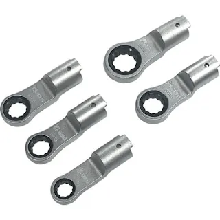 【CAINZ-DASH】TONE トルクレンチ用交換ヘッド 差替式トルクレンチラチェットめがねヘッドセット 4点セット T10Dシリーズ 10DRM40【別送品】