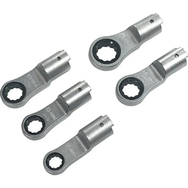 【CAINZ-DASH】TONE トルクレンチ用交換ヘッド 差替式トルクレンチラチェットめがねヘッドセット 4点セット T10Dシリーズ 10DRM40【別送品】