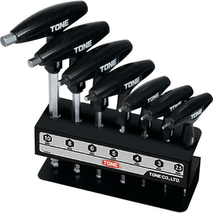 【CAINZ-DASH】TONE グリップボールポイントヘキサゴンレンチセット TGBHW700【別送品】