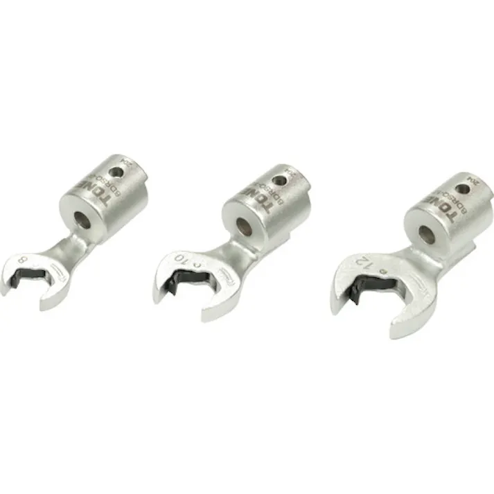 【CAINZ-DASH】TONE 差替式トルクレンチ用交換クイックスパナヘッドセット T8Dシリーズ 3点セット 8DRSQ30【別送品】