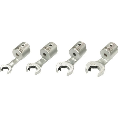 TONE 差替式トルクレンチ用交換クイックスパナヘッドセット T10Dシリーズ 4点セット 10DRSQ40 トルクレンチ用交換ヘッド TONE 差替式トルクレンチ用交換クイックスパナヘッドセット T10Dシリーズ 4点セット 10DRSQ40 トルクレンチ用交換ヘッド