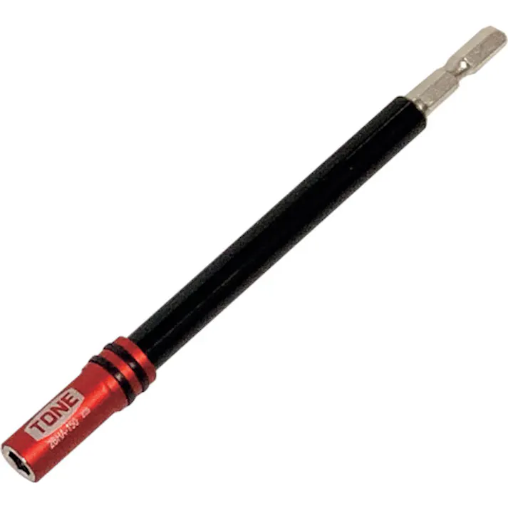 【CAINZ-DASH】TONE 電動ドリル用ビットホルダー 差込角6.35mm 全長150mm 2BHA-150【別送品】