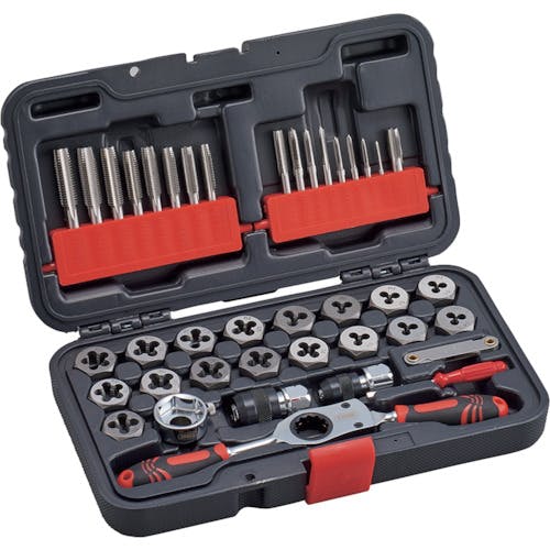 TONE タップ&ダイスセット TDS400 ねじ山修正工具 TONE タップ&ダイスセット TDS400 ねじ山修正工具