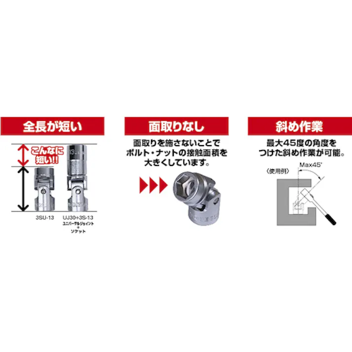 【CAINZ-DASH】TONE ユニバーサルソケットセット HSU305【別送品】