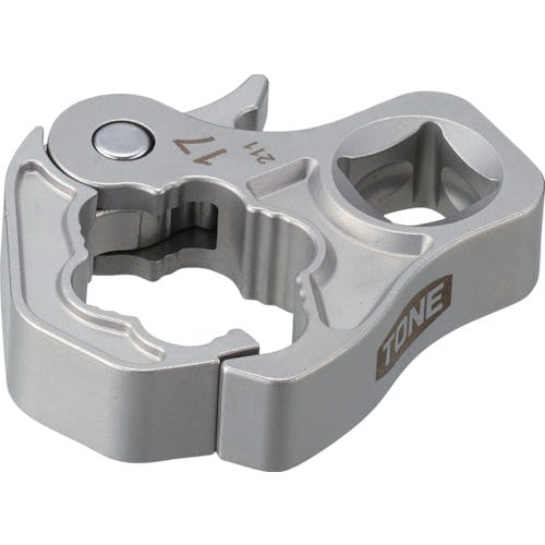 ＴＯＮＥ クイックオープンクロウフットレンチ　対辺寸法１９ｍｍ　差込角９．５ｍｍ 3QCF-19 クロウフットレンチ