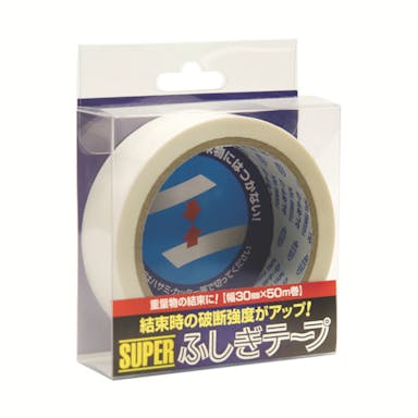 【CAINZ-DASH】仁礼工業 スーパーふしぎテープ　３０ｍｍ×５０ｍ　ＰＥＴ製 MC30W-50PET【別送品】