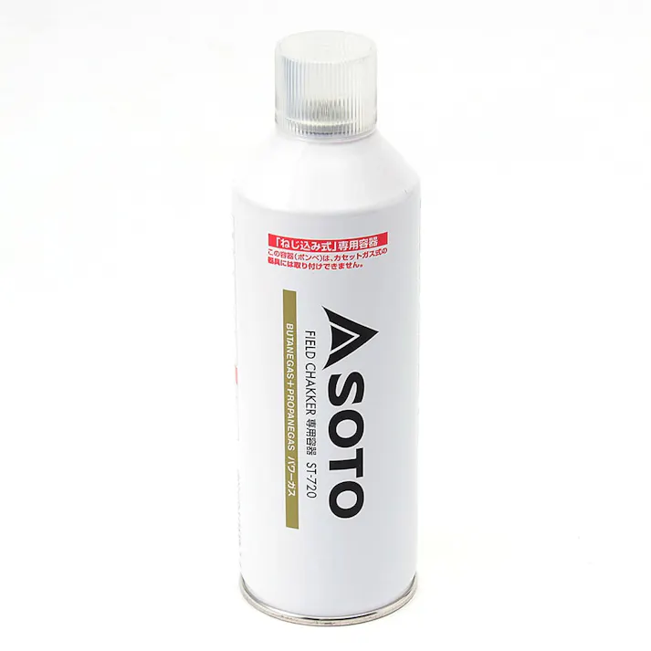 SOTO フィールドチャッカー4 専用ボンベ ST-720【SU】
