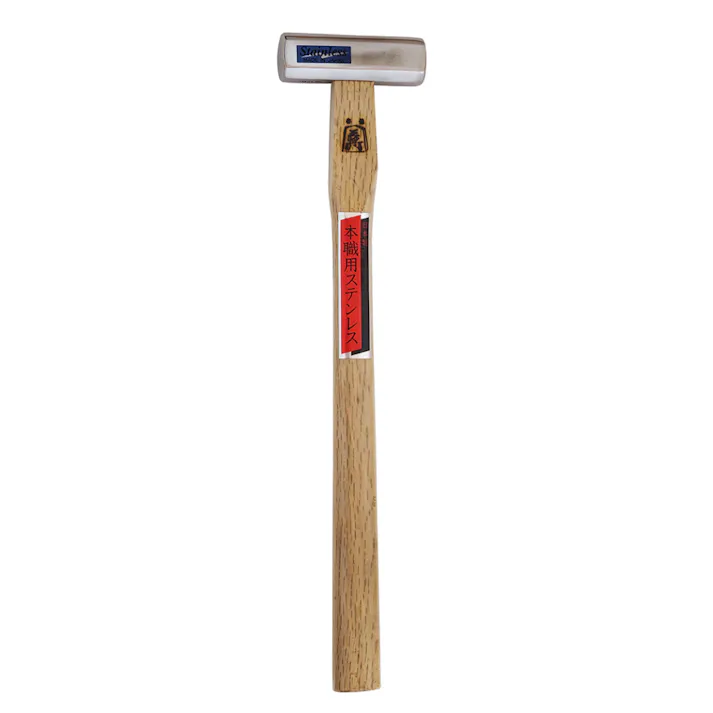 須佐製作所 王将 ステンレス八角玄能 木柄 300g