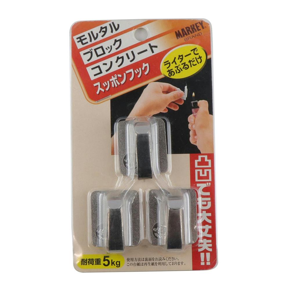 マーキー スッポンフック ステン モルタル ブロック コンクリート フック・吸盤 マーキー スッポンフック ステン モルタル ブロック コンクリート フック・吸盤