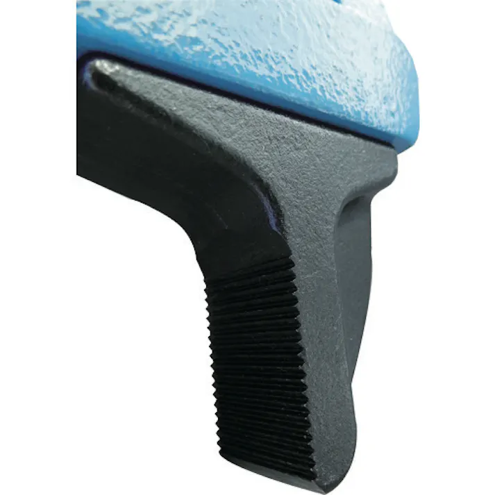 【CAINZ-DASH】ヒット商事 ブルー アルミコーナーパイプレンチ 白管、被覆管 兼用 350mm ACPW-350J【別送品】