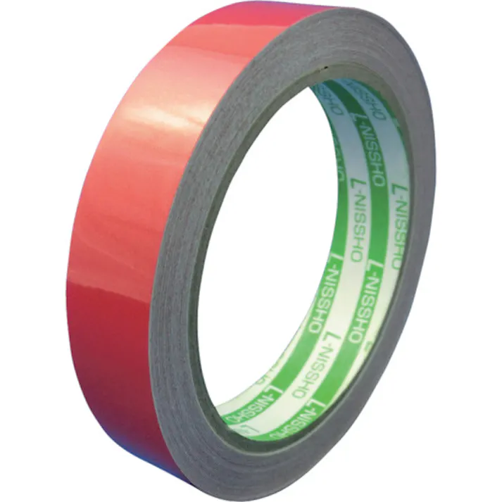 【CAINZ-DASH】日東エルマテリアル 再帰反射テープ 20mmX10m レッド HT-20R【別送品】