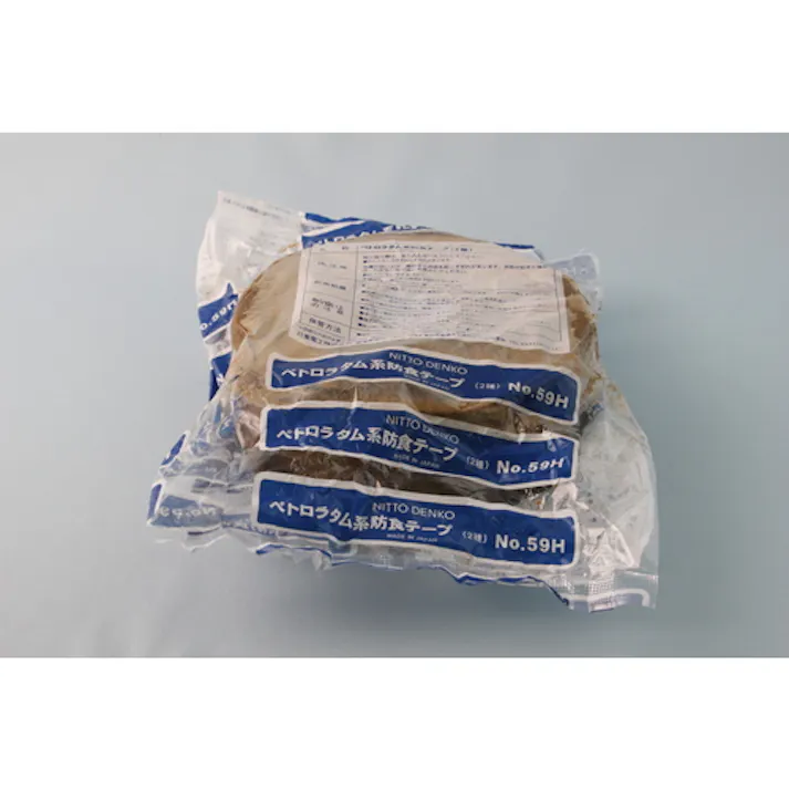 【CAINZ-DASH】日東電工 地中埋設向けペトロラタム防食テープ No.59H(2種) 1.1mm×100mm×10m 59H-100【別送品】