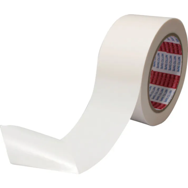 【CAINZ-DASH】日東電工 両面接着テープ No.501F 50mm×20m ホワイト 501F-50【別送品】