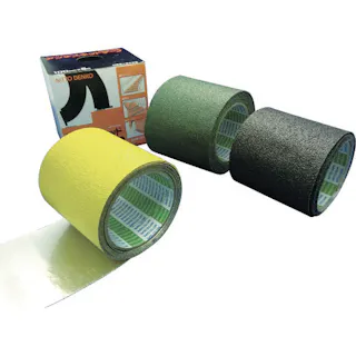 【CAINZ-DASH】日東電工 アンチスキッドテープ(屋外用) AS-127 凹凸面用 1.0mm×50mm×5m グリーン AS-127BOX-50G【別送品】