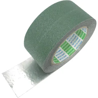 【CAINZ-DASH】日東電工 アンチスキッドテープ(屋外用) AS-127 凹凸面用 1.0mm×100mm×5m グリーン AS-127BOX-100G【別送品】