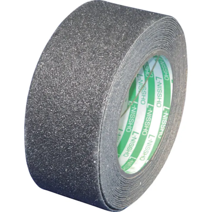 【CAINZ-DASH】日東エルマテリアル ノンスリップテープ 50mm×5m ブラック LS-50BK【別送品】