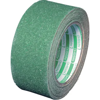 【CAINZ-DASH】日東エルマテリアル ノンスリップテープ 50mm×5m グリーン LS-50GN【別送品】