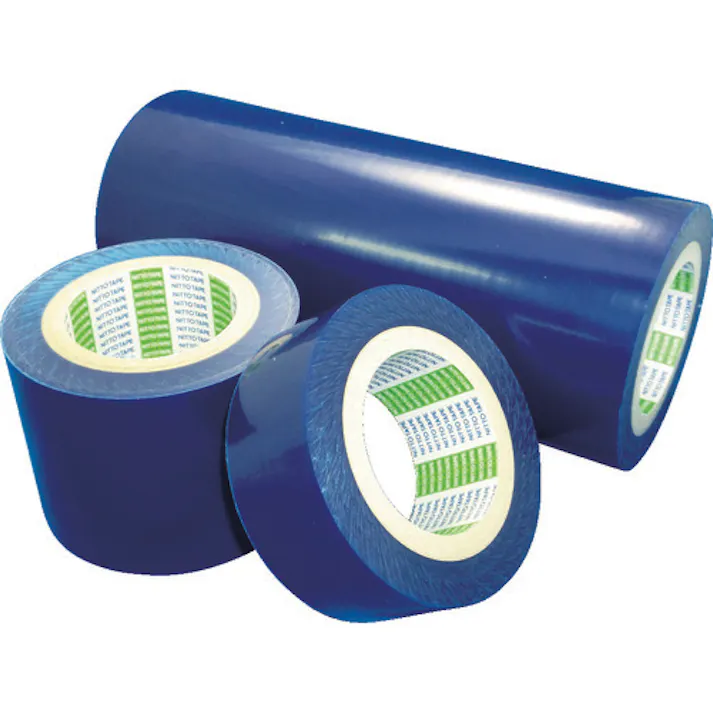 【CAINZ-DASH】日東電工 金属板用表面保護フィルム SPV-M-6030 0.06mm×50mm×100m ライトブルー M-6030-50【別送品】