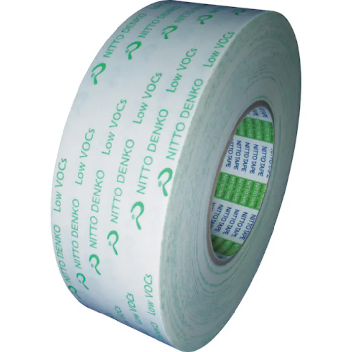 【CAINZ-DASH】日東電工 低VOC両面テープ(油面接着タイプ) OW-5016 50mm×50m ホワイト OW5016-50【別送品】