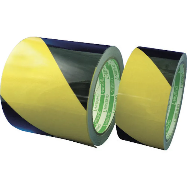 【CAINZ-DASH】日東エルマテリアル 再帰反射テープ 150mm×10m イエロー/ブラック HT-150YB【別送品】