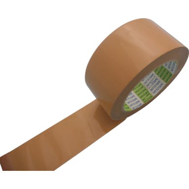 【CAINZ-DASH】包装用ＯＰＰ粘着テープ　ダンプロンテープ　Ｎｏ．３７５　５０ｍｍ×５０ｍ　段ボール色【別送品】
