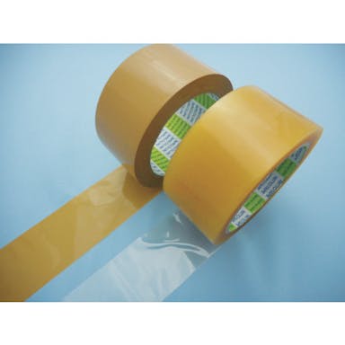 【CAINZ-DASH】梱包・包装用ＯＰＰテープ　ダンプロンエース　Ｎｏ．３２００　３８ｍｍ×５０ｍ　段ボール色【別送品】
