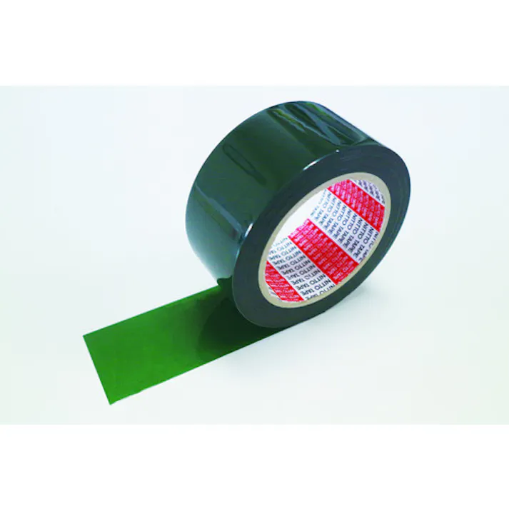 【CAINZ-DASH】日東エルマテリアル 包装用OPP粘着テープ ダンプロンカラー No.375D 50mm×50m グリーン NO375D-50G【別送品】