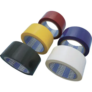 【CAINZ-DASH】日東電工CSシステム 梱包・包装用OPPテープ ダンプロンカラー No.3200D 50mm×50m レッド NO3200D-50R【別送品】