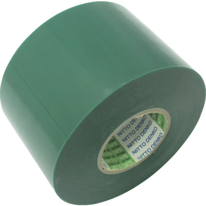 【CAINZ-DASH】日東電工 脱鉛タイプビニールテープNo.21S 0.2mm×75mm×20m 緑 2巻入り 21-75GN【別送品】