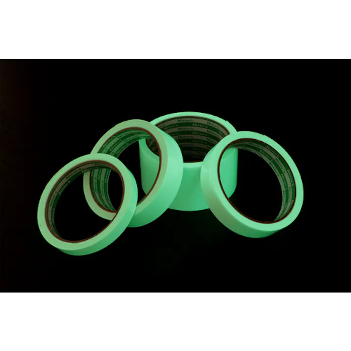 【CAINZ-DASH】日東エルマテリアル 高輝度蓄光テープ JIS-JC級 0.3mm×19mm×5m グリーン NB-1905C【別送品】