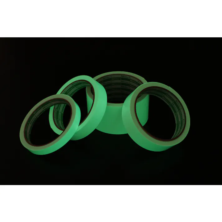 【CAINZ-DASH】日東エルマテリアル 中輝度蓄光テープ JIS-JB級 0.25mm×50mm×5m グリーン NB-5005B【別送品】