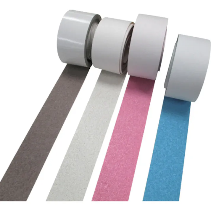 【CAINZ-DASH】日東エルマテリアル 素足用ノンスリップテープ 100mm×5m ブルー LSS-100B【別送品】