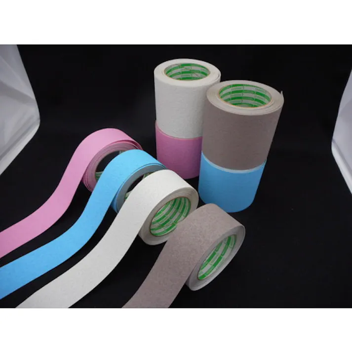 【CAINZ-DASH】日東エルマテリアル 素足用ノンスリップテープ 100mm×5m ブルー LSS-100B【別送品】