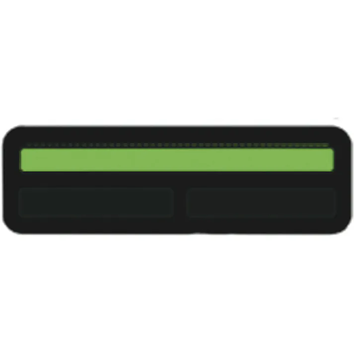 【CAINZ-DASH】日東エルマテリアル 蓄光路面標示ノンスリップシート(高耐久) 階段用L6 40mm×210mm TRHN40210L6【別送品】