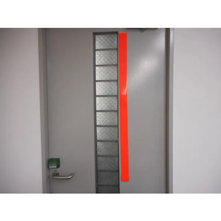 【CAINZ-DASH】日東エルマテリアル プリズム反射マグネットシート 50mm×1m 蛍光オレンジ PHMG-50OR【別送品】