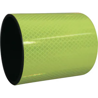 【CAINZ-DASH】日東エルマテリアル プリズム反射マグネットシート 100mm×1m 蛍光レモンイエロー PHMG-100LY【別送品】