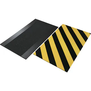 【CAINZ-DASH】日東エルマテリアル NEWトラクッション マグネットタイプ 8mm×300mm×500mm 黄/黒 TRMG300-8T【別送品】