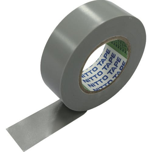 【CAINZ-DASH】日東電工 脱鉛タイプビニールテープＮｏ．２１Ｓ　０．２ｍｍ×２５ｍｍ×２０ｍ　灰　８巻入り 21-25GY【別送品】