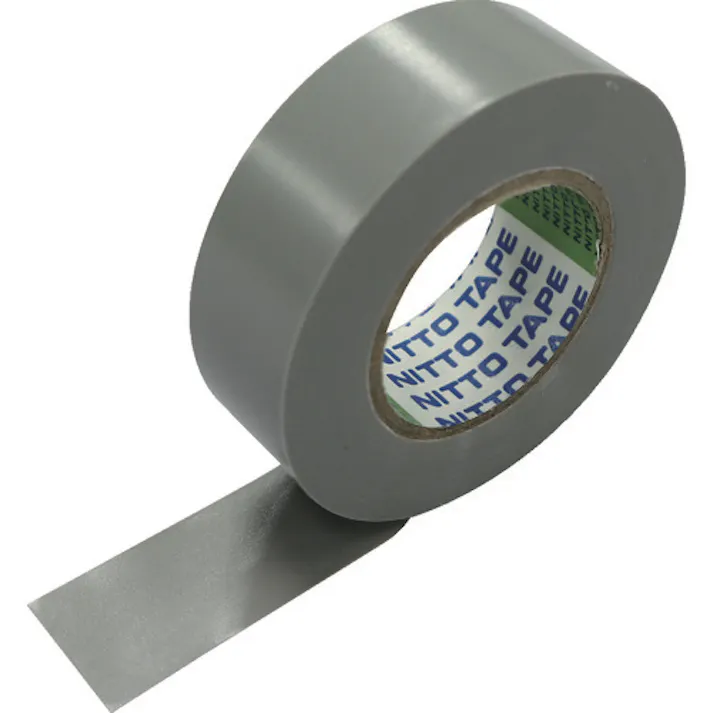 【CAINZ-DASH】日東電工 脱鉛タイプビニールテープNo.21S 0.2mm×25mm×20m 灰 8巻入り 21-25GY【別送品】