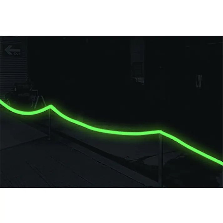 【CAINZ-DASH】日東エルマテリアル プラチェーン 高輝度蓄光オーロラチェーン 5M ORC-5M【別送品】